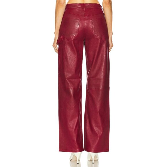 SPRWMN Carpenter Pants in Cherry Red - Picture 4 of 5